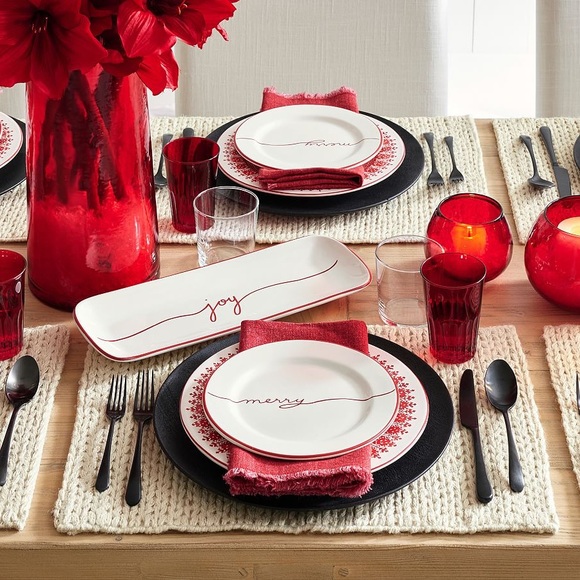 Pottery Barn Hammered Glass Votive Candle Holder Set of 3 Red - Picture 17 of 17